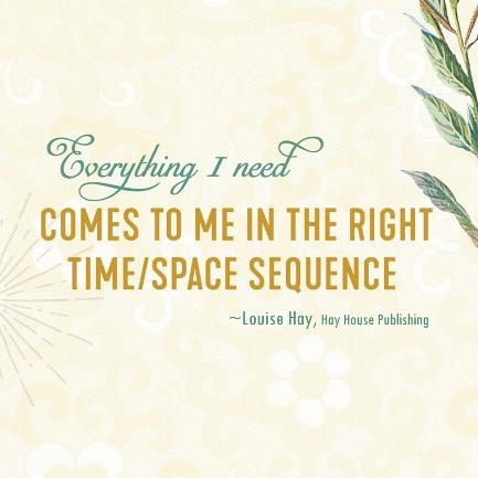Right Timing, Louise Hay, Hay House